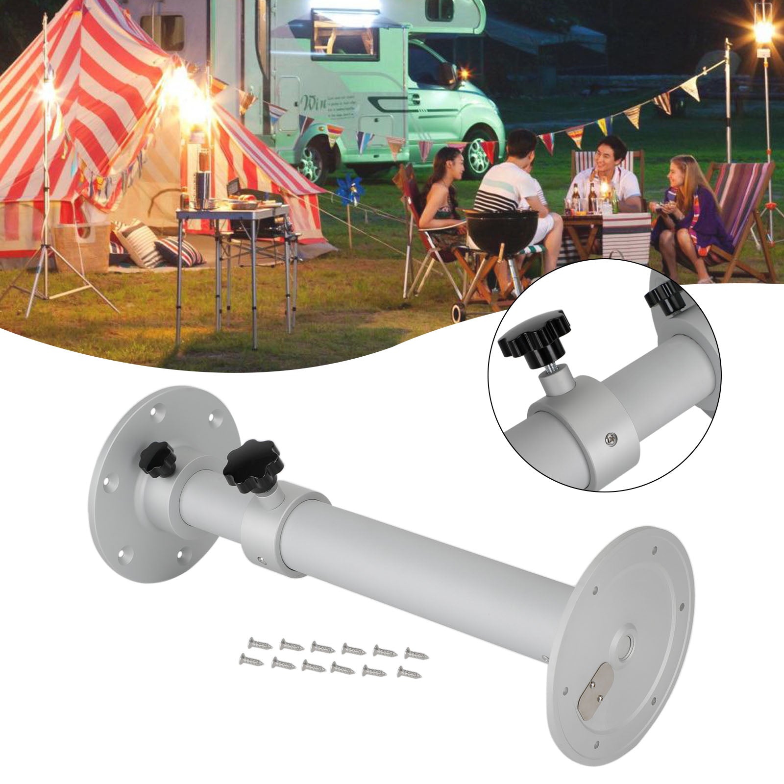 Sequoia Unterputzhalterung Insel Tischbein Set Wohnwagen Wohnmobil Wohnmobil 164812347896