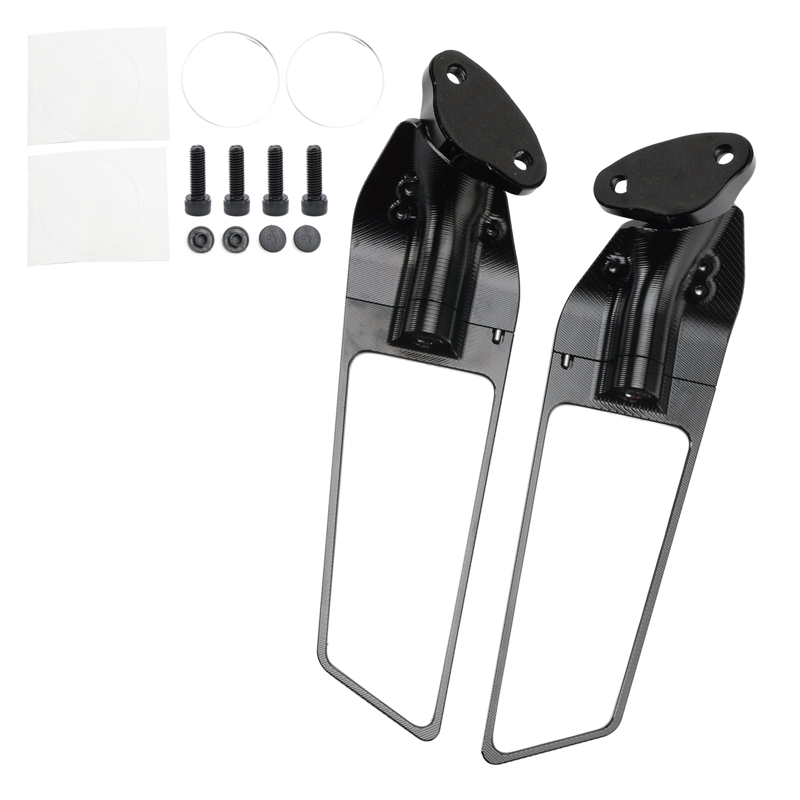 Road Passion Rétroviseur latéral de rechange pour Honda CBR650R 2016-2021/ CBR929RR 2000-2001/CBR954RR 2002-2003/CBR1000RR 2004-2007
