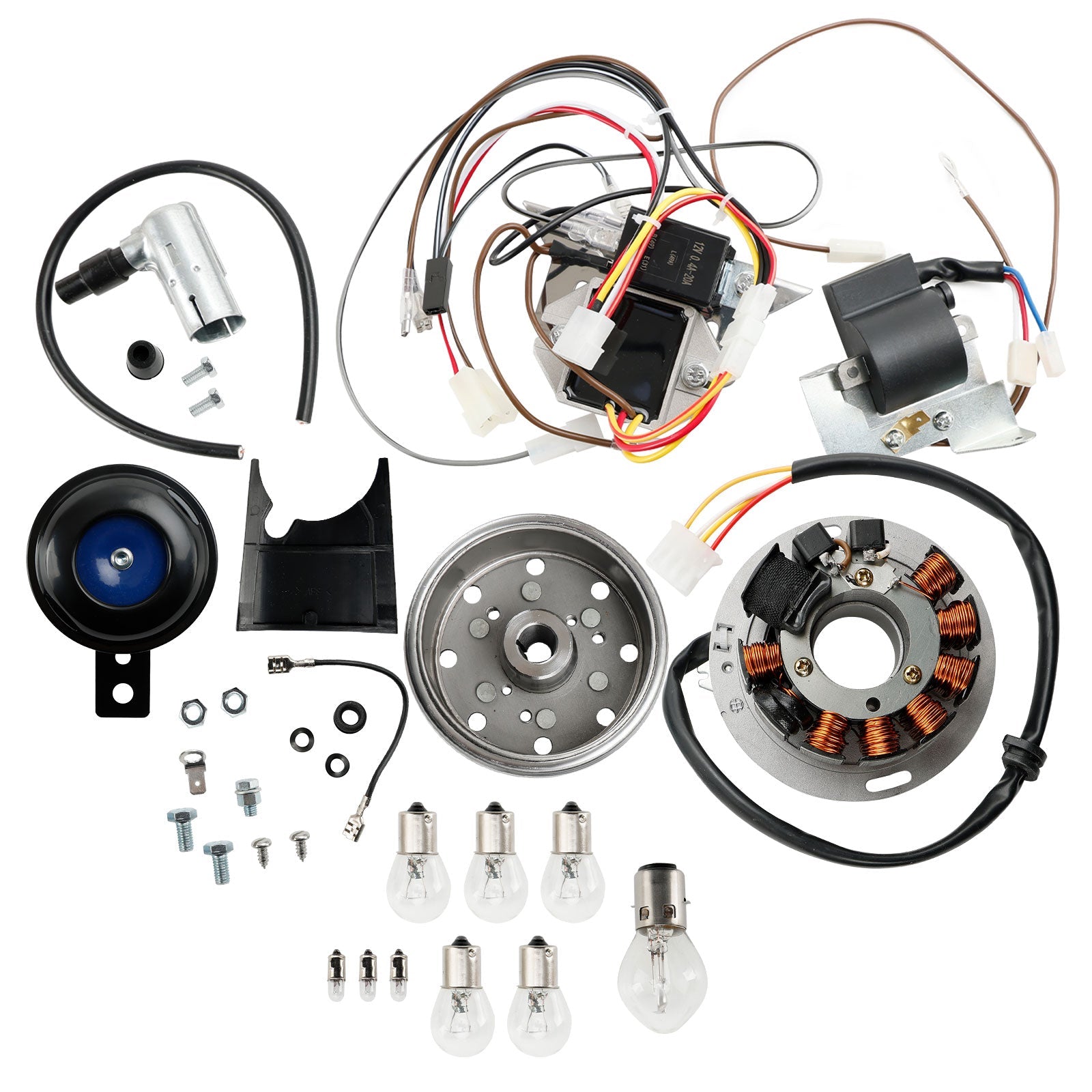 Uitlaatbocht tuning 32mm chroom Simson S51, S70 Enduro