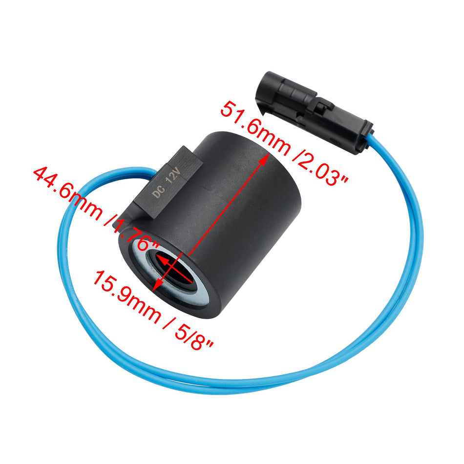 6359732 Magnetventilspule für HydraForce Weatherpack-Anschluss 12 V DC Gr??e 10