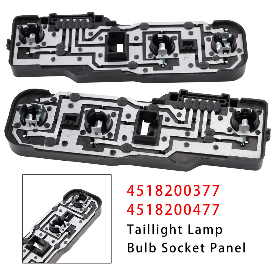 2008-2018 Für Smart Fortwo Links+Rechts Rücklicht Lampenfassung 4518200377