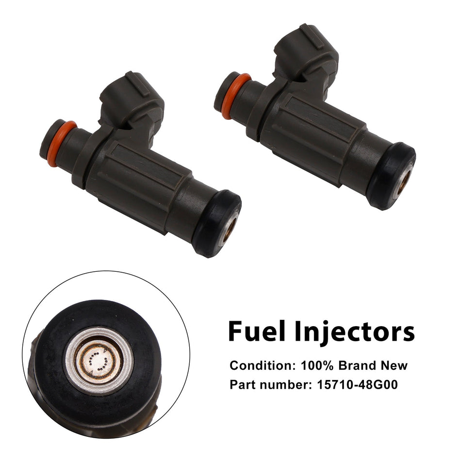 Einspritzdüsen für Suzuki Boulevard M109R, C109R, M90 und GSX-R600, Teilenummer 15710-48G00, 2 Stück