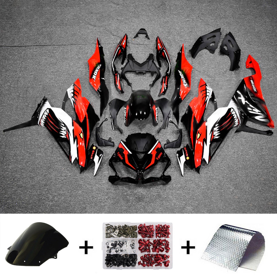 Verkleidungssatz aus ABS-Kunststoff, passend für Kawasaki ZX6R 2019-2023