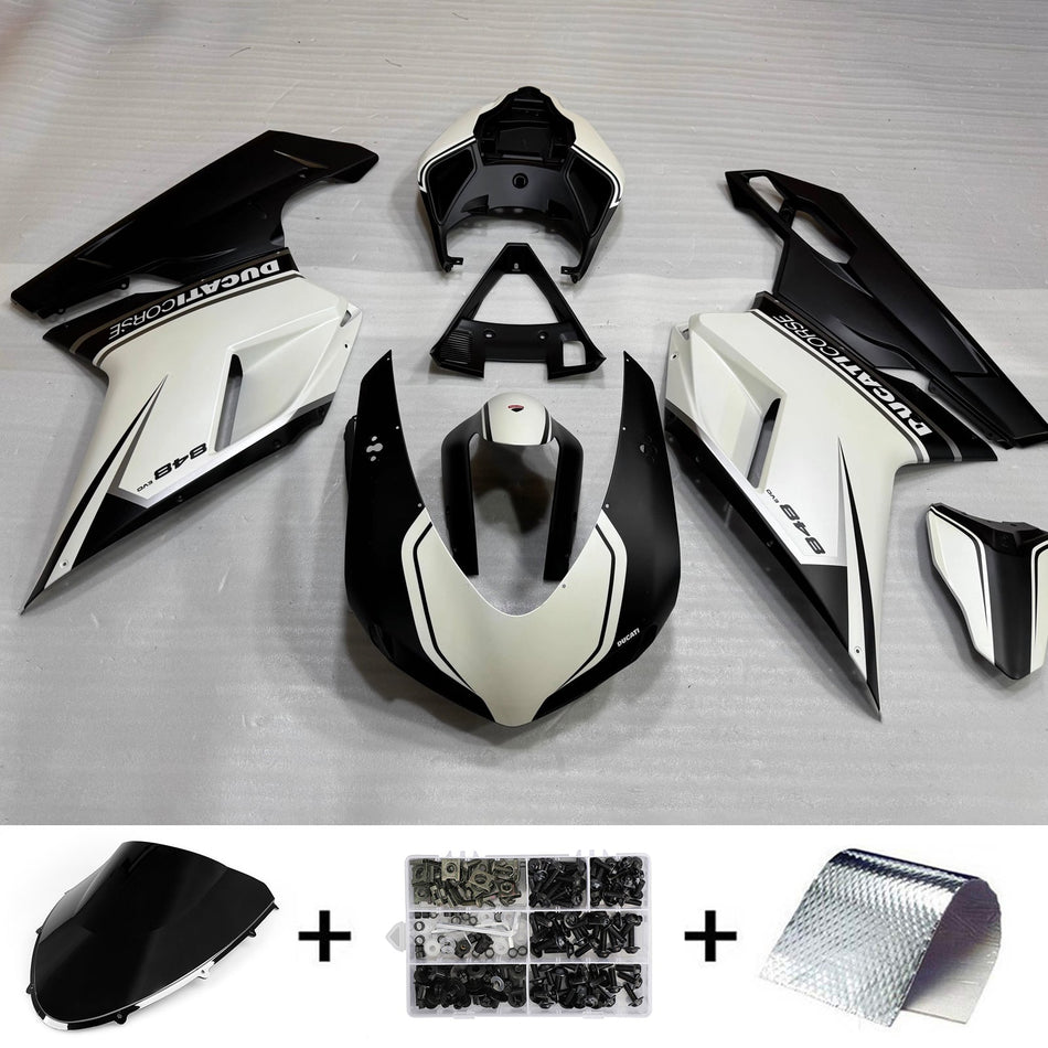 2007-2011 Ducati 1098 1198 848 Verkleidungssatz Karosserie ABS