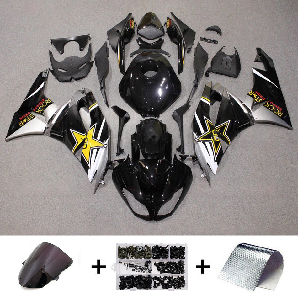 Verkleidungssatz aus ABS-Kunststoff, passend für Kawasaki ZX6R 636 2009-2012