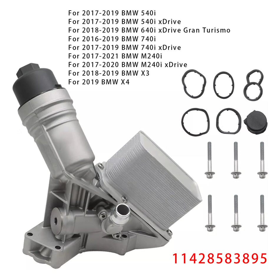 Ölkühler Filtergehäuse 11428583895 Für BMW B58 340i 440i 540i xDrive 3.0L