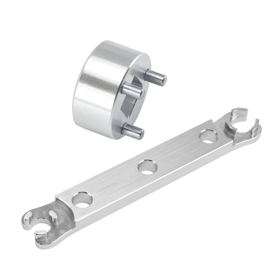 Schlüssel zum Entfernen der unteren Kappe. Werkzeug zum Wiederaufbau der Saphire/Onyx/Diamond-Gabel/DVO-Gabel