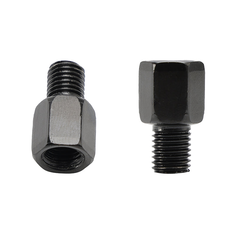 2 universell passende Spiegeladapter für Motorrad und Roller, 10 mm Rückspiegel auf 10 mm Standard