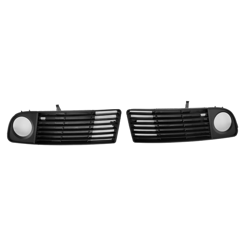 1998-2001 Audi A6 C5 2 STÜCKE Front Lower Bumper Nebelscheinwerfer Abdeckung Kühlergrill