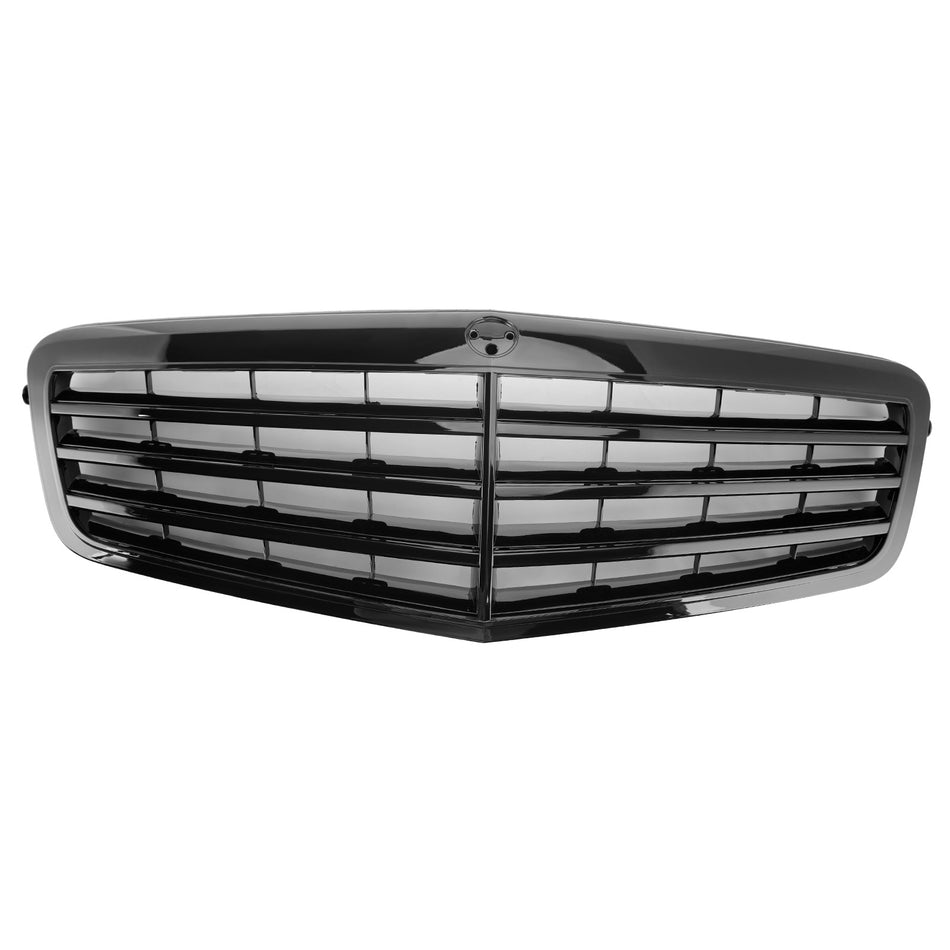 Black Front Grille Grill Für Mercedes-Benz E Class W212 E350 E550 2010-2013