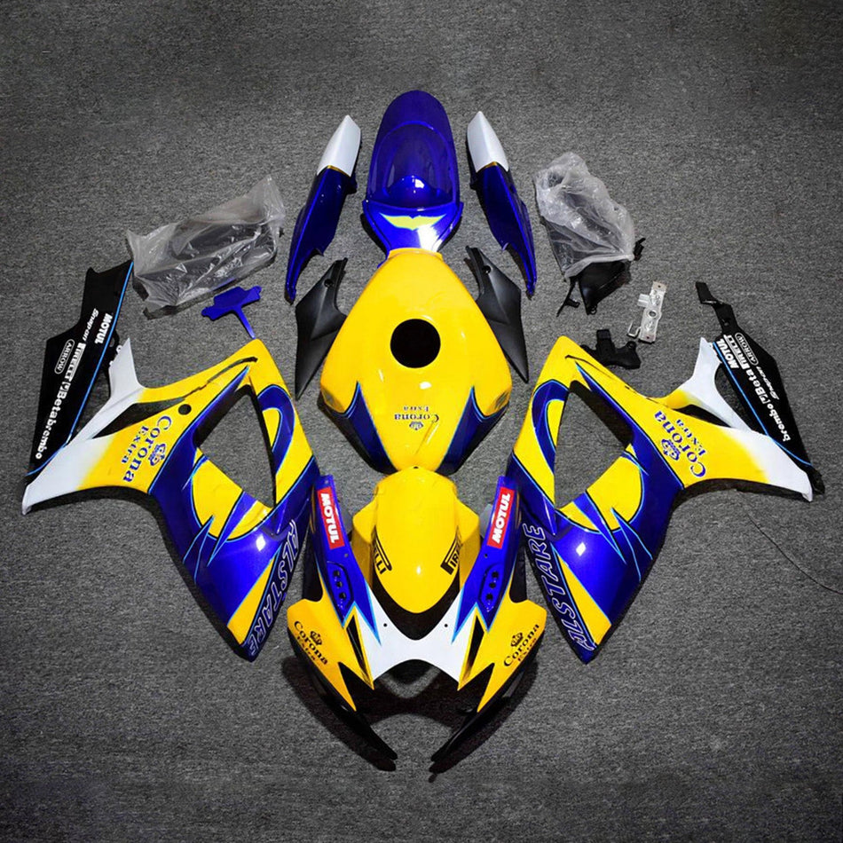 Verkleidungssatz aus ABS-Kunststoff für Suzuki GSXR 600/750 2006-2007 K6
