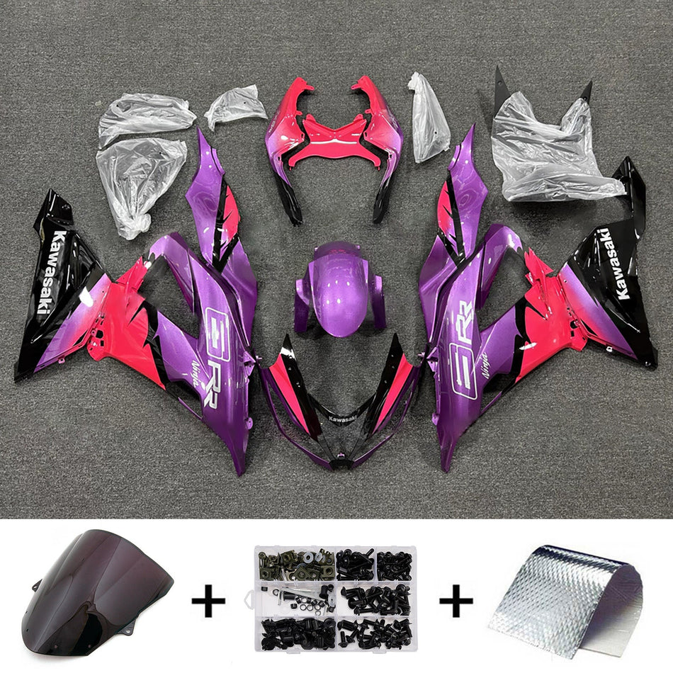 Verkleidungssatz aus ABS-Kunststoff, passend für Kawasaki ZX6R 636 (2013–2018)