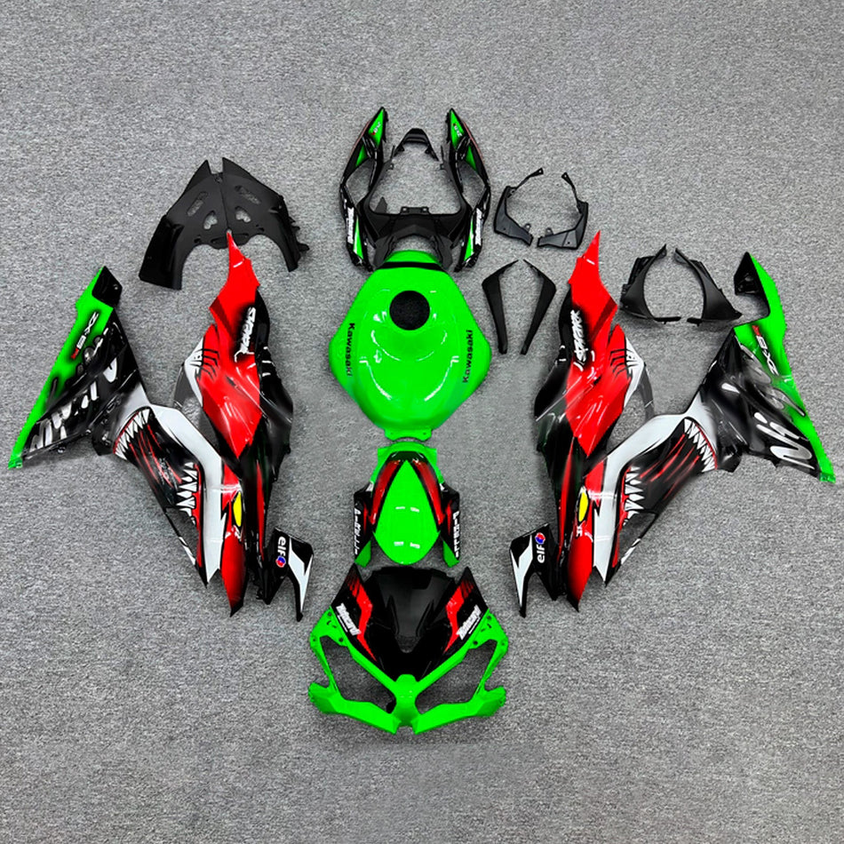 Verkleidungssatz aus ABS-Kunststoff, passend für Kawasaki ZX6R 2019-2023