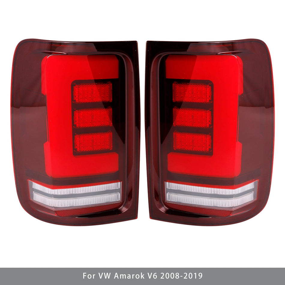 2008-2019 VW Amarok V6 LED-Rücklicht hinten rechts und links, Paar rot