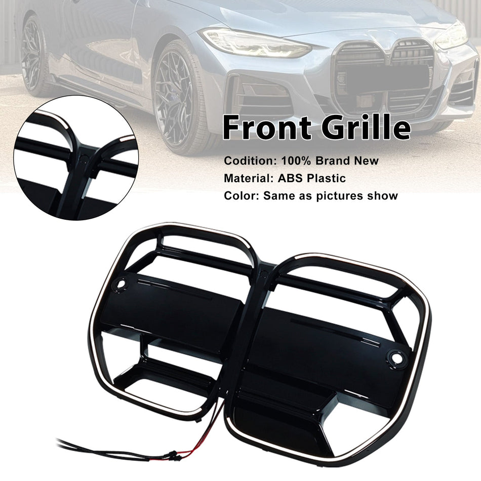 Frontstoßstangengrill im CS-Stil für BMW 4er G22, G23 und G82 (ohne ACC) – Baujahre 2020–2025