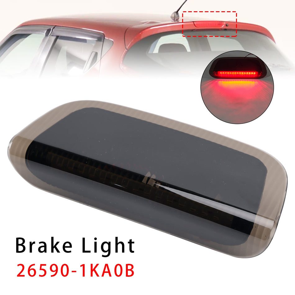Dritte Bremsleuchte hinten 26590-1KA0B für Nissan Juke MK1 F15 2010-2018, Schwarz