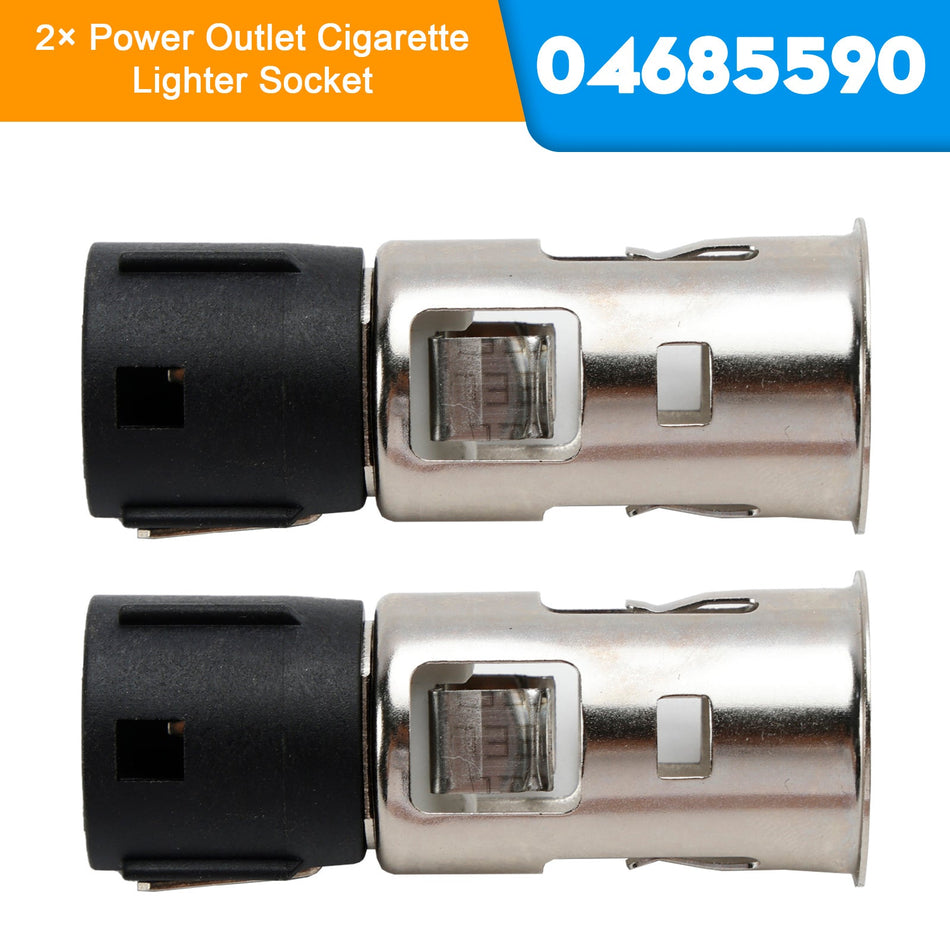 2× Steckdose Zigarettenanzünder 04685590 für Dodge Ram