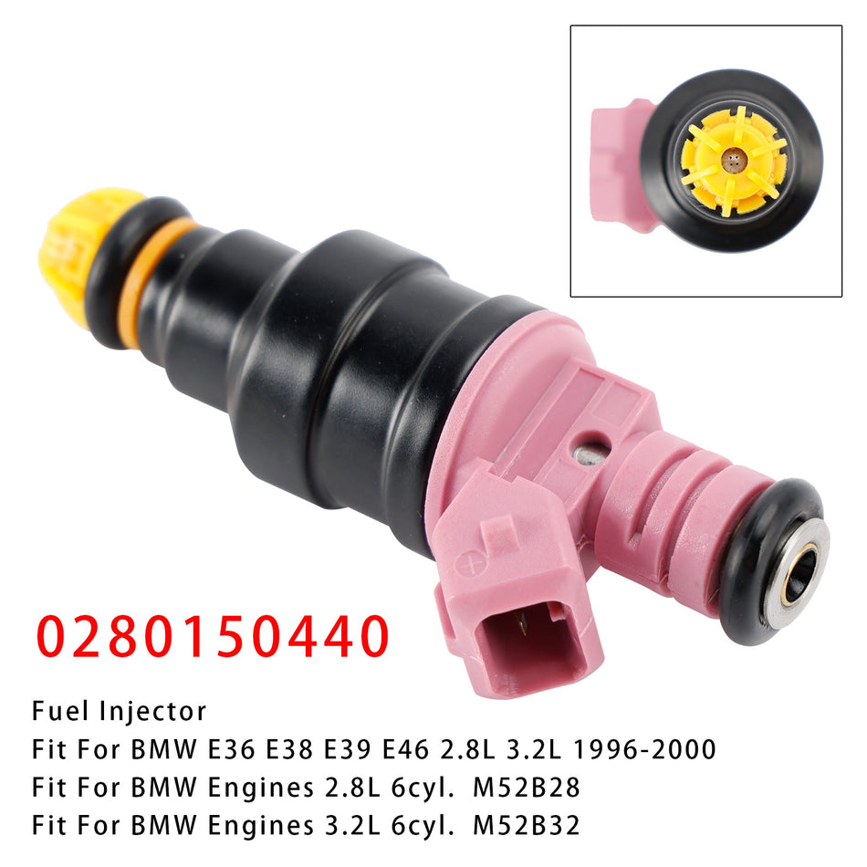 1 Stück Einspritzdüse für BMW E36 328i M3 E39 Z3 1996-2000 2,8 l 3,2 l 0280150440
