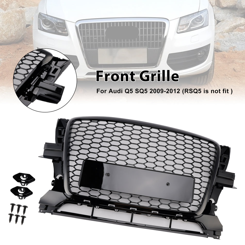 Gloss Black Front Bumper Grill Grille 8R0853651B Für Audi Q5 2009-2012