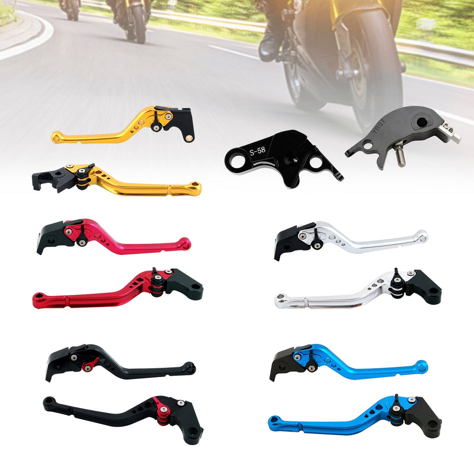Lange Kupplung Bremshebel fit für YAMAHA YZF R7 MT-10/SP FZ-10/SP 2022-23