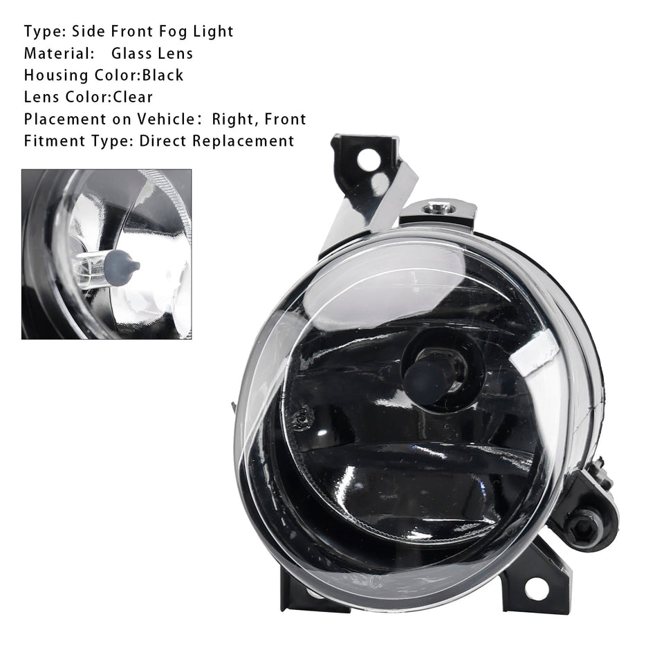1 Stück Nebelscheinwerfer vorne links für Volkswagen Polo 2010–2014 Tiguan 2008–2011
