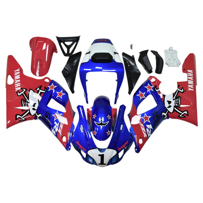 1998-1999 Yamaha YZF-R1 Einspritzverkleidungssatz Karosserie Kunststoff ABS