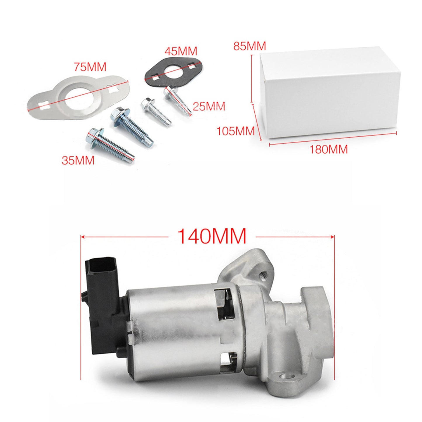 EGR-Ventil passend für Chrysler Dodge Avenger Magnum 4593894AA 4593563AA