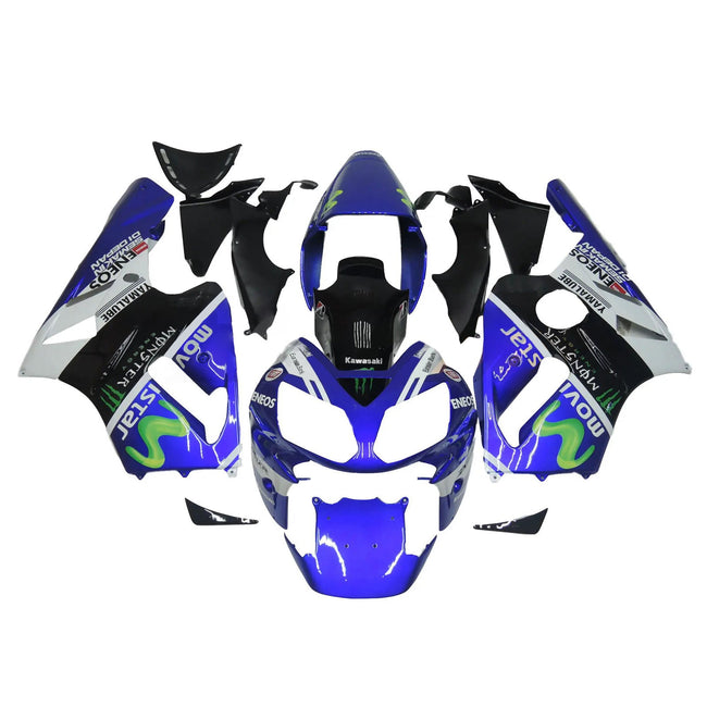 2002-2005 Kawasaki ZX12R Einspritzverkleidungssatz Karosserie Kunststoff ABS