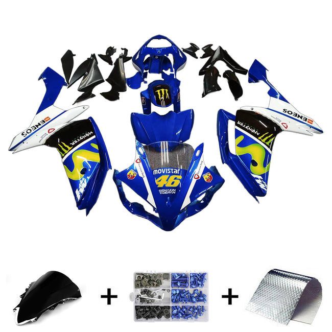 Injection Fairing Kit Bodywork Plastic ABS fit For Yamaha YZF-R1 2007-2008