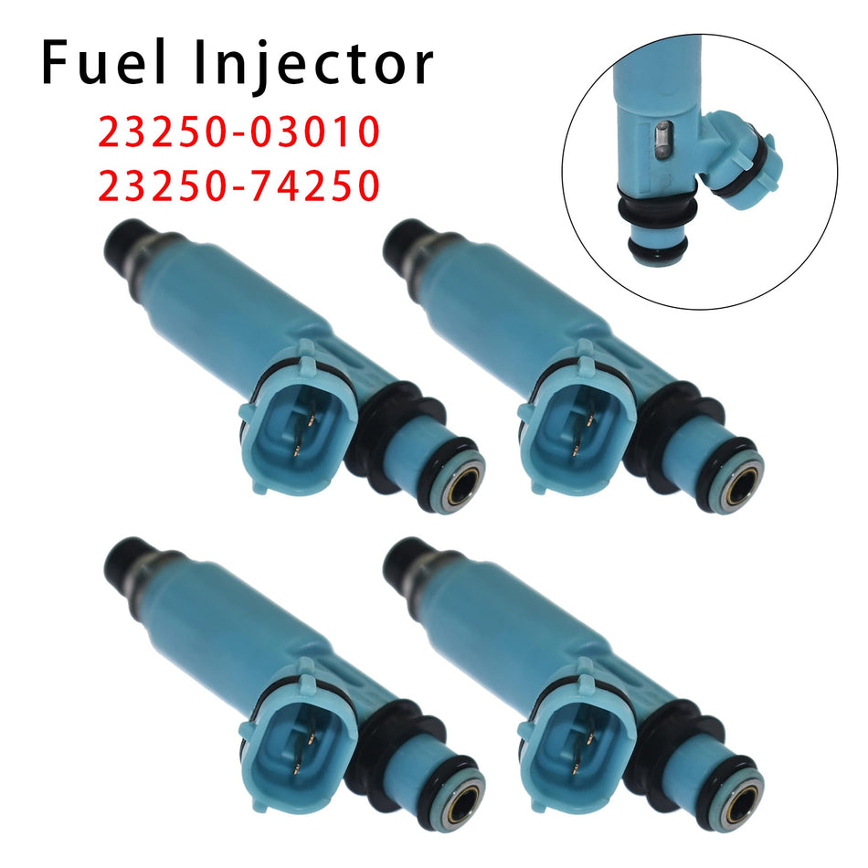 4 Stück Kraftstoffeinspritzdüsen für Toyota Solara Camry 2.2L 23250-03010 23250-74250