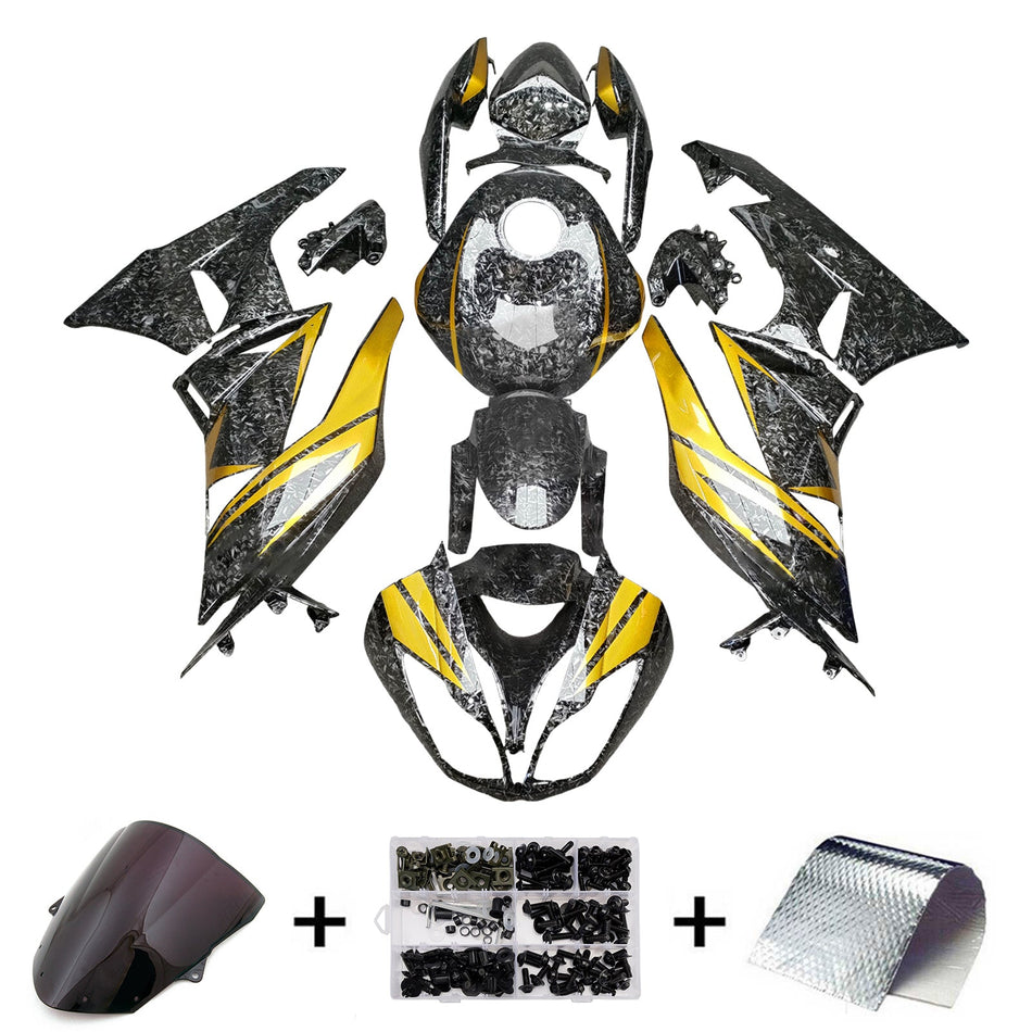 Injection Verkleidung Kit Karosserie Kunststoff ABS fit Für Kawasaki ZX6R 636 2009-2012