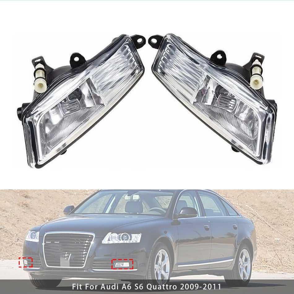 Paar Frontschürze Fahren Nebelscheinwerfer Lampen Für Audi A6 Avant 4F C6 2009-2011