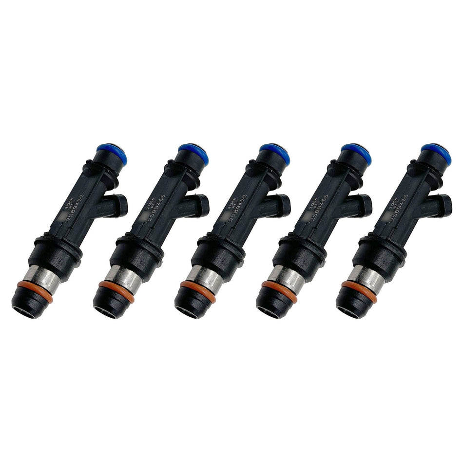 5 Stück Kraftstoffeinspritzdüsen für Chevrolet Colorado, Isuzu, GMC Canyon, Hummer H3 L5 12589465