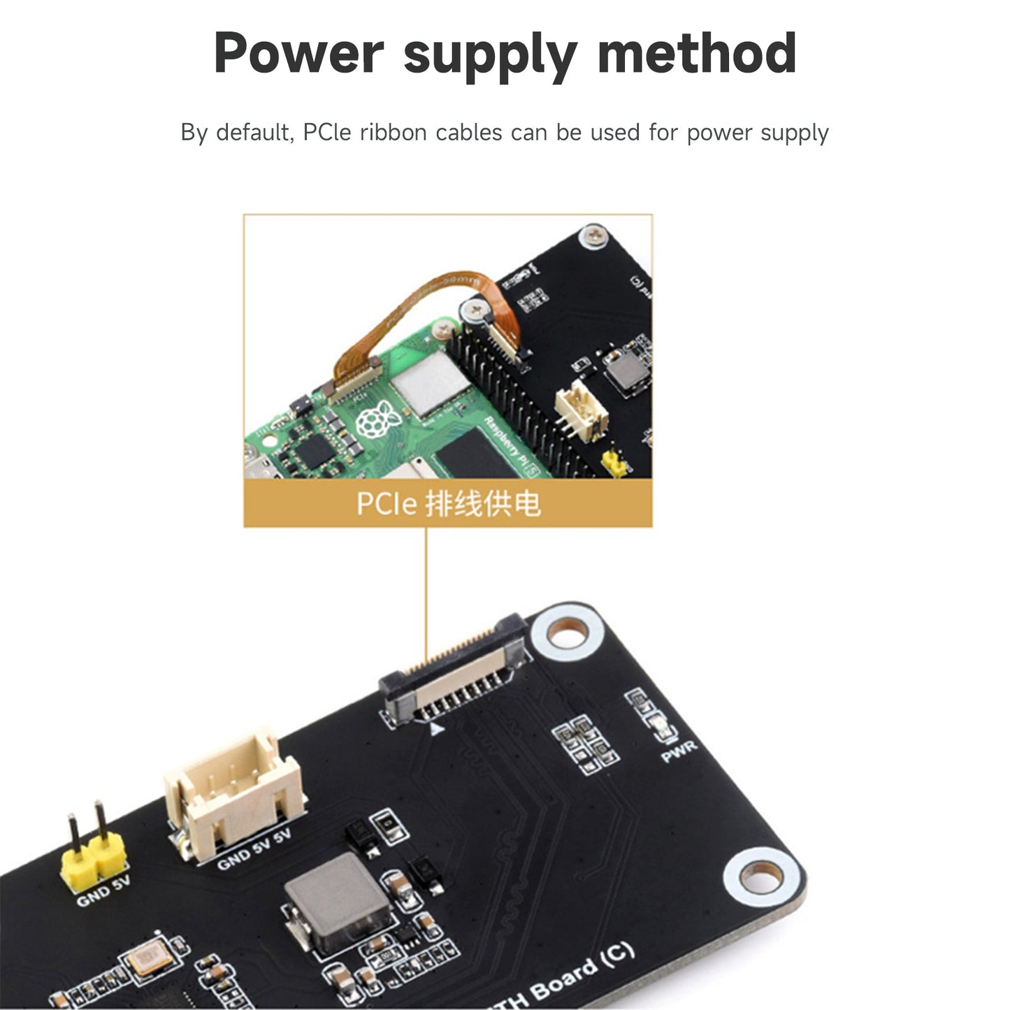 Raspberry Pi5 5B PCIe auf Gigabit Ethernet Port Adapter Board OS Treiberfrei