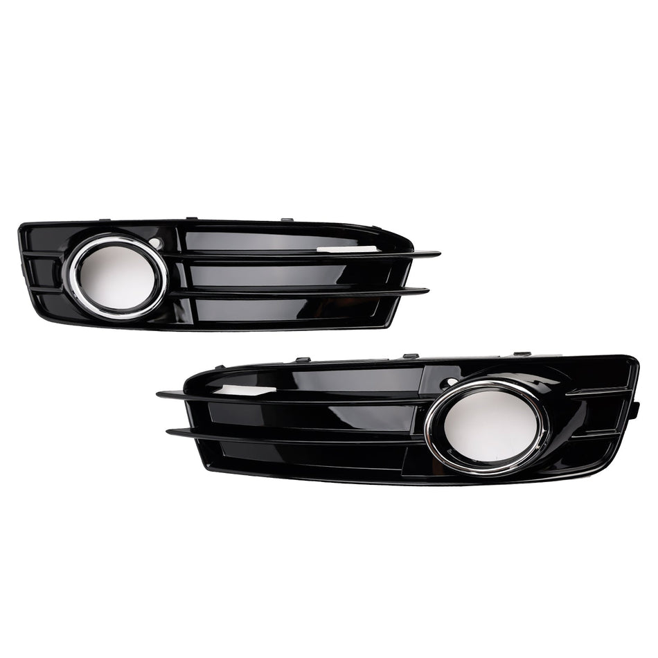 2009-2012 Audi A3 S-Line S3 Front Lower Bumper Grille Nebelscheinwerfer Abdeckung 8P0807682 8P0807681