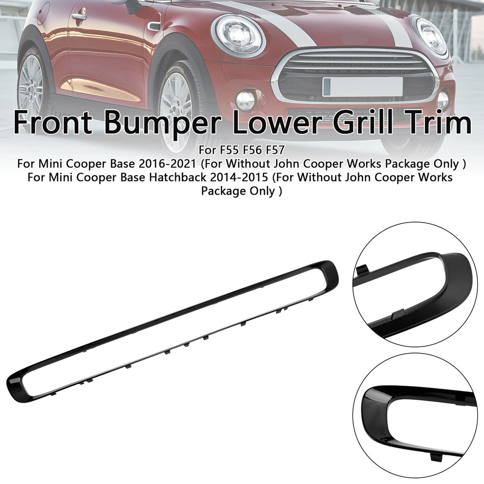 2016–2021 Mini Cooper Base Frontstoßstange untere Grillverkleidung 51117355238 MC1044103