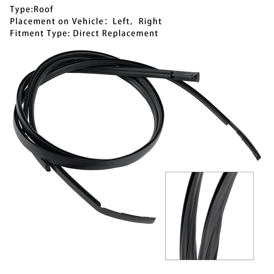 2012-2018 Nissan Versa 2PCS Zierleiste-Dachrinne 73852-3AW0A,73853-3AW0A