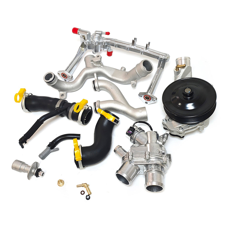 2017–2020 Jaguar F-Pace 3,0 l V6 – Gaskühlsystem-Kit, Kompressormotor LR092992 LR090630
