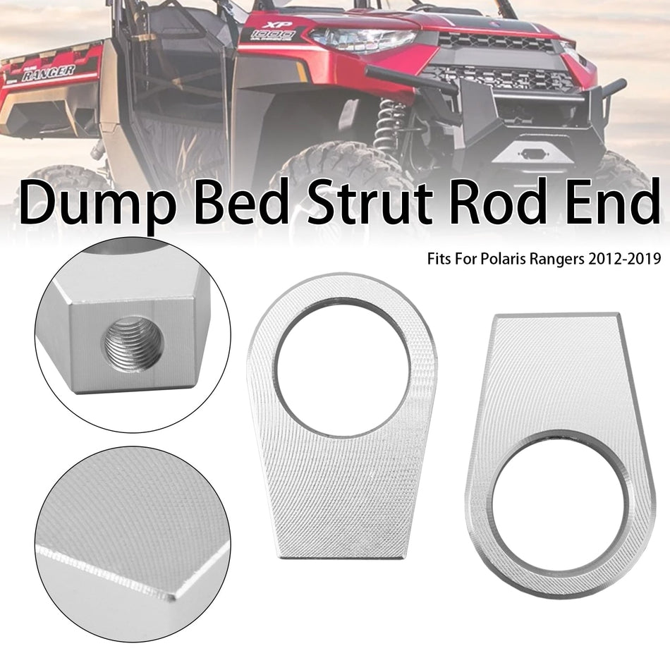 2012–2019 Polaris Rangers 2 Stück CNC Aluminium 6 mm Dump Bett Strebenstangenkopf