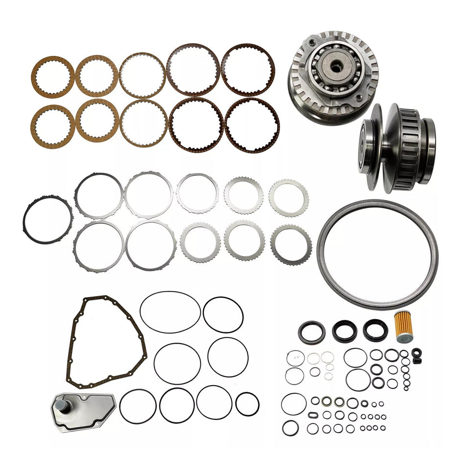 Übertragung Master Rebuild Kit &amp; Pulley W/Gürtel JF015E RE0F11A 29T Für Nissan