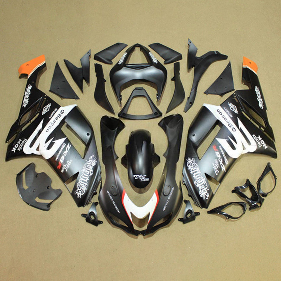 Verkleidungssatz aus ABS-Kunststoff, passend für Kawasaki ZX6R 636 (2007-2008)