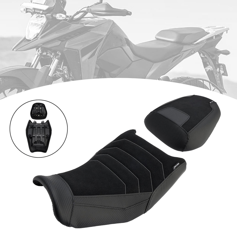 2024-2025 Für Suzuki V-Strom250Sx Untere Front mit Soziussitz, schwarz