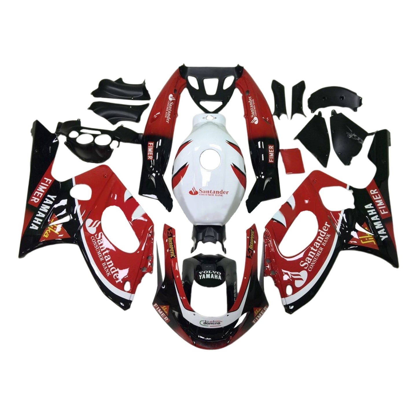 1996-2007 Yamaha YZF 600R Thundercat Einspritzverkleidungssatz Karosserie Kunststoff ABS