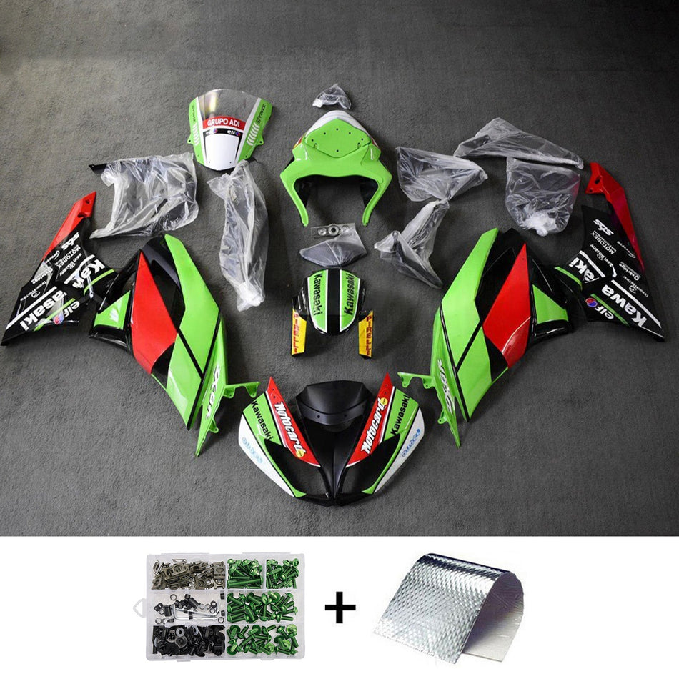 Verkleidungssatz aus ABS-Kunststoff, passend für Kawasaki ZX6R 636 2009-2012