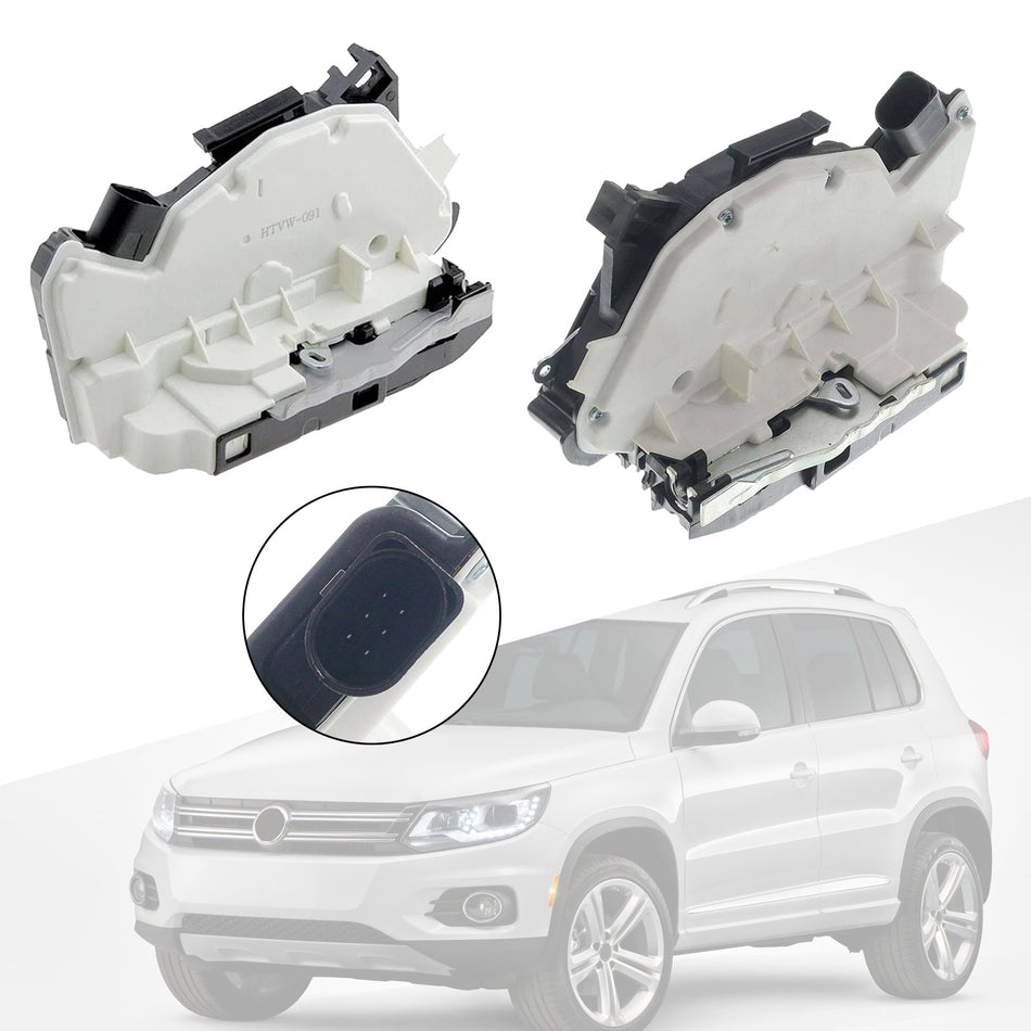Türschloss Latch Antrieb Hinten L + R 5N0839015A 5N0839016A Für VW Tiguan CC Amarok