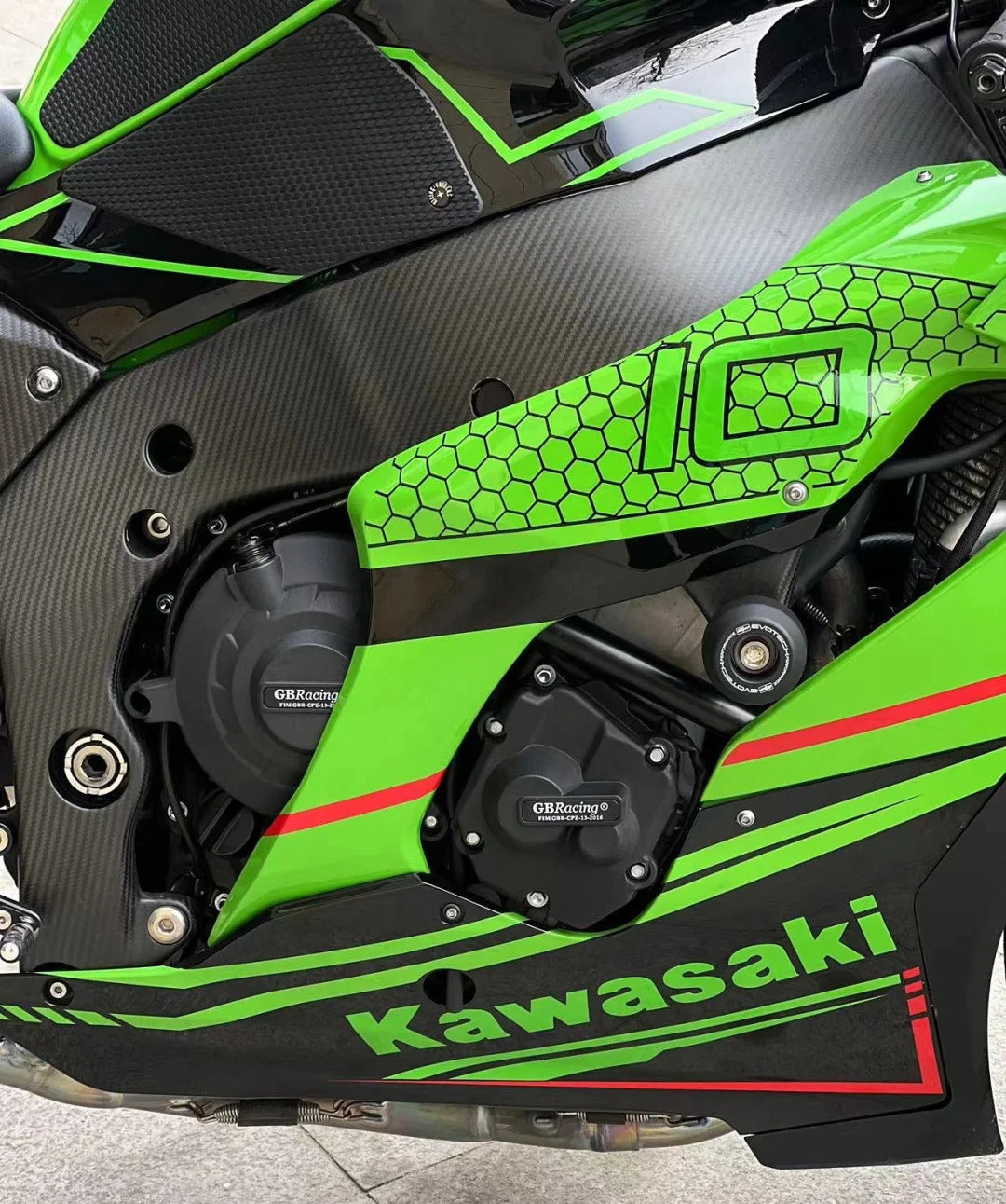 2021-2024 Kawasaki ZX-10R ZX-10RR Einspritzverkleidungssatz Karosserie ABS