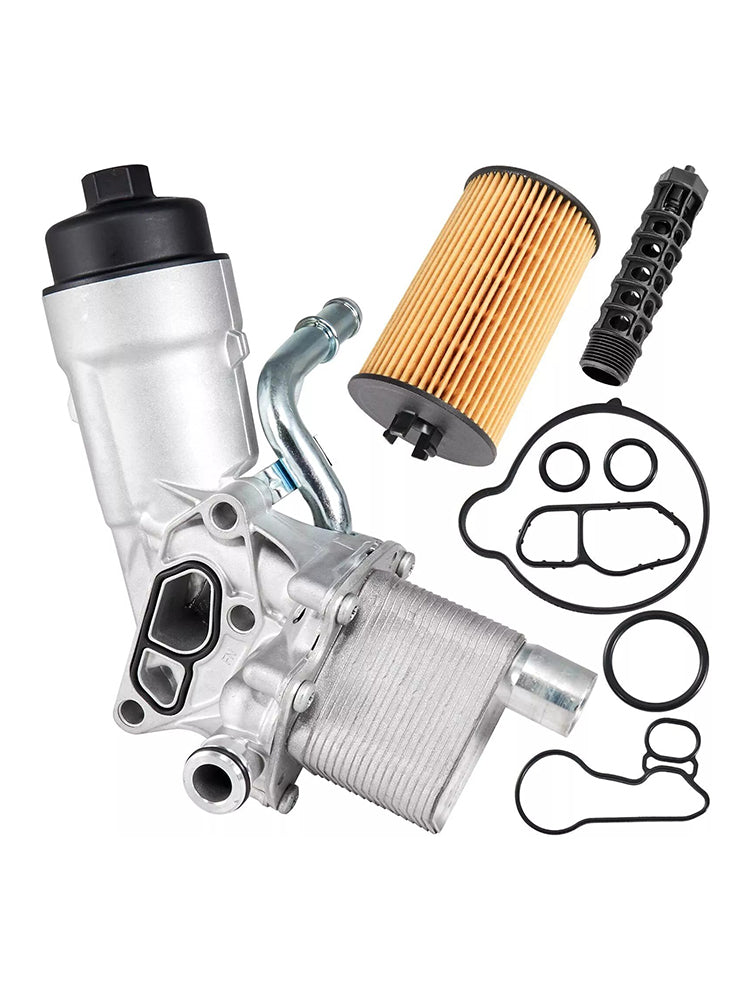 2015–2019 Chevrolet Sonic 1.4L L4 Benzinmotor – Ölfiltergehäuse/Ölkühler 55566784 55593189 55594651