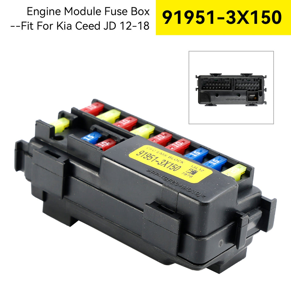 2012-2018 Kia Ceed JD Motormodul Sicherungskasten 91951-3X150