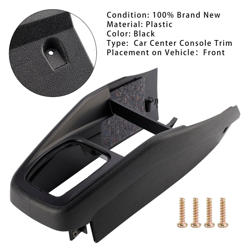 1999-2005 VW Golf Jetta LHD Auto Mittelkonsole Trim 1J1863201L 1J1863201D Schwarz