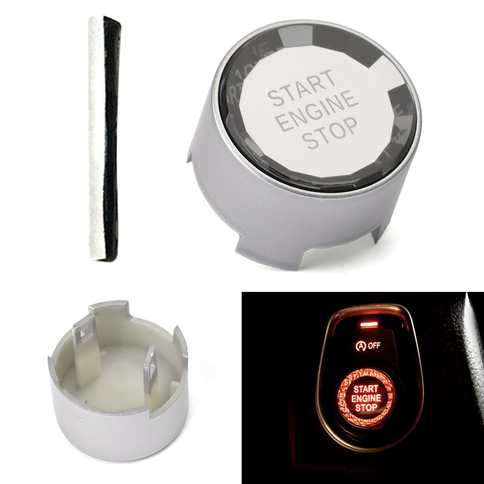 Motor Start Stop Schalter Taste Abdeckung Für BMW F Chassis F30 F31 F20 F21 Kristall